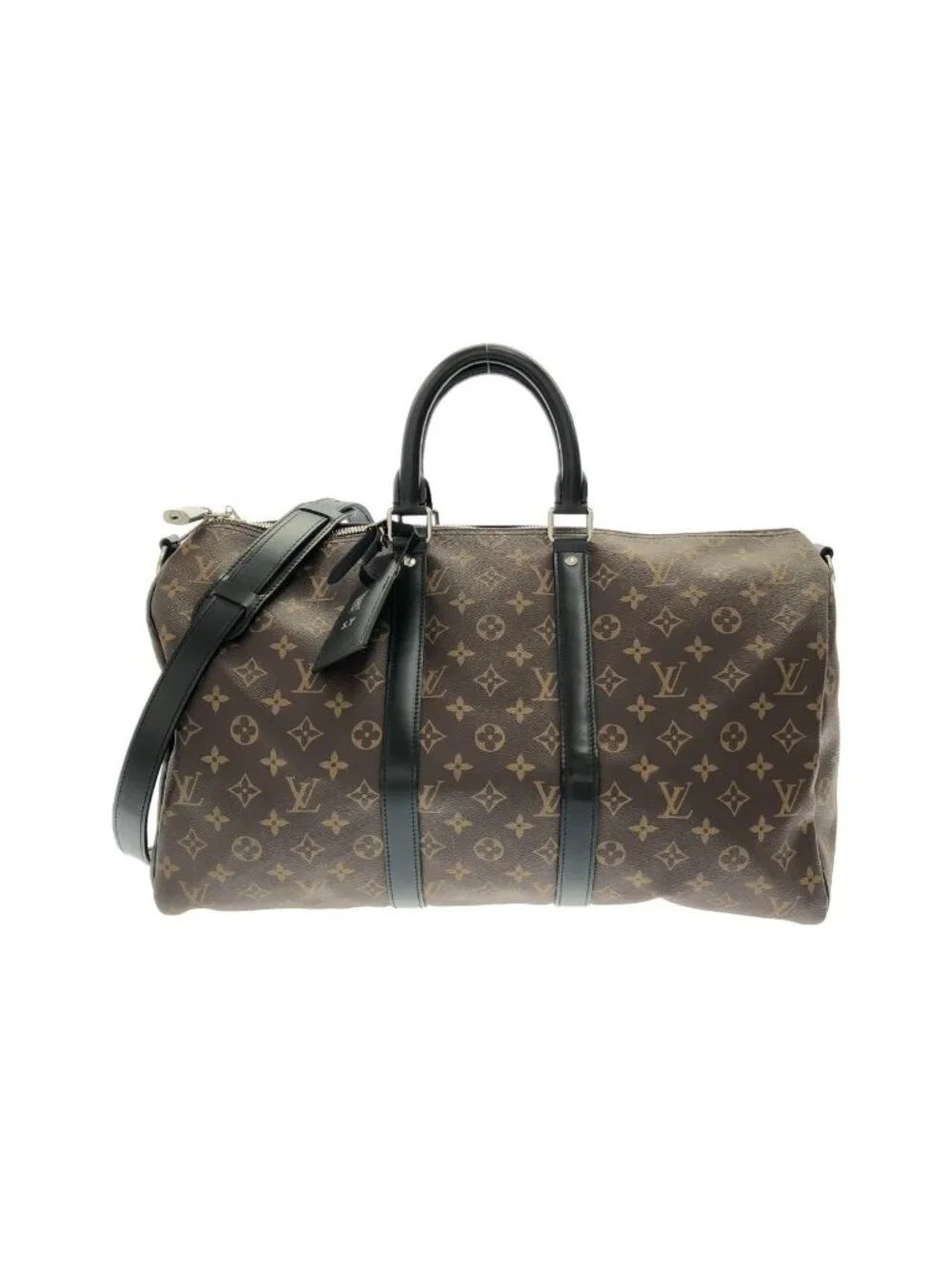 Louis Vuitton Monogram Macassar Keepall Bandouliere 45 Boston